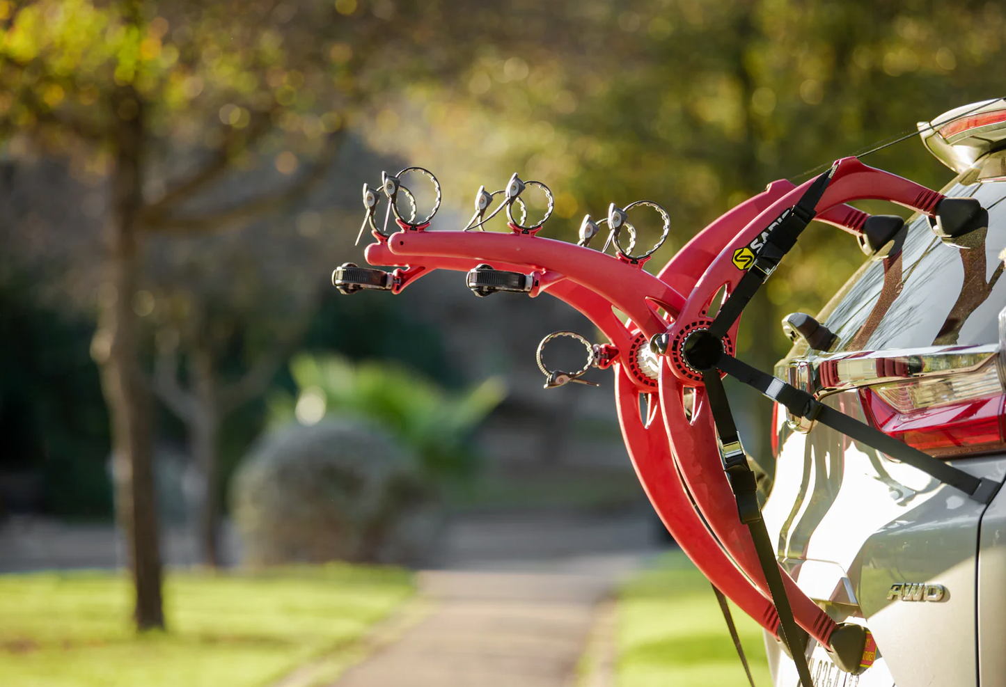 BONES EX 3 BIKE TRUNK RACK