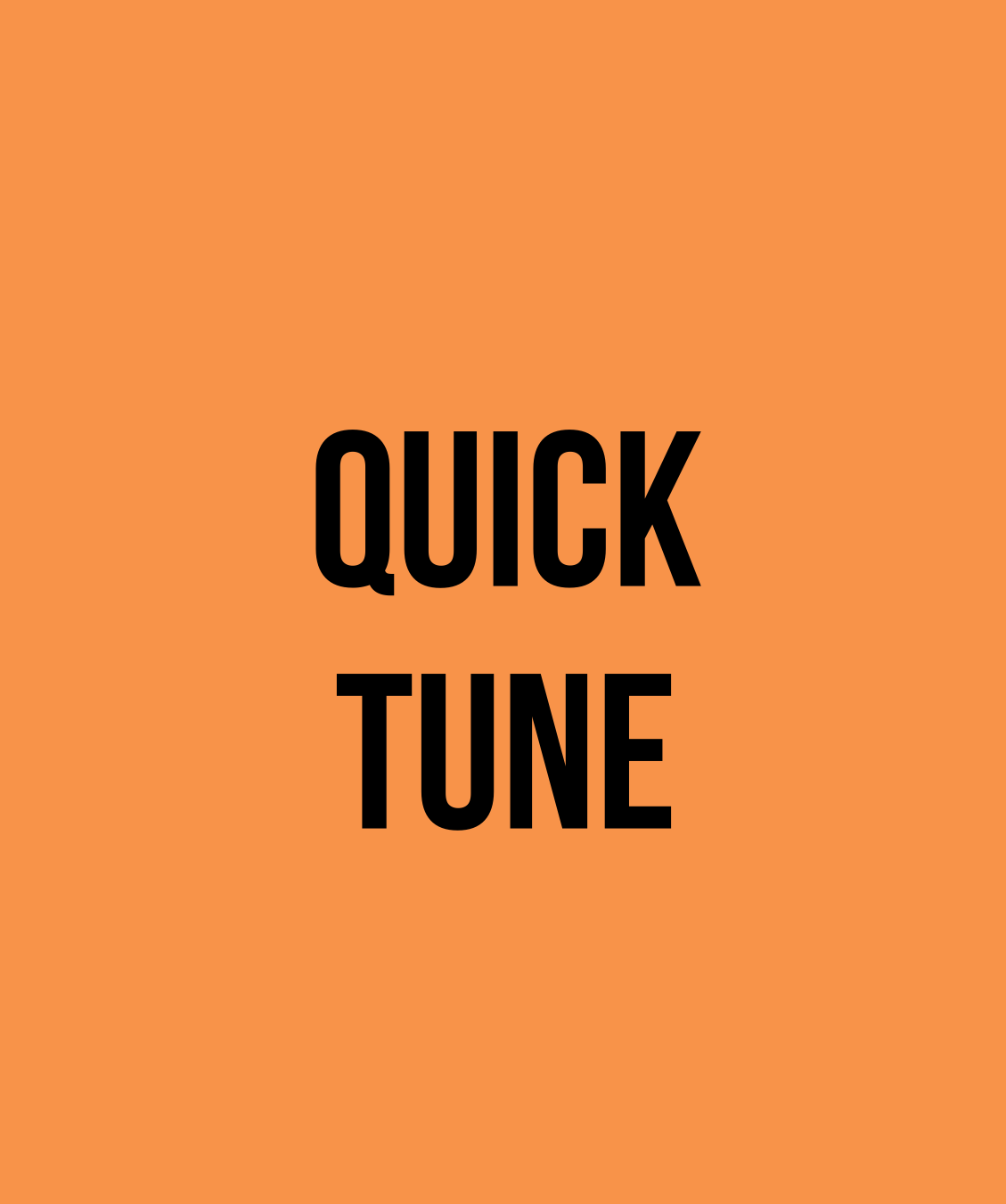 Quick Tune