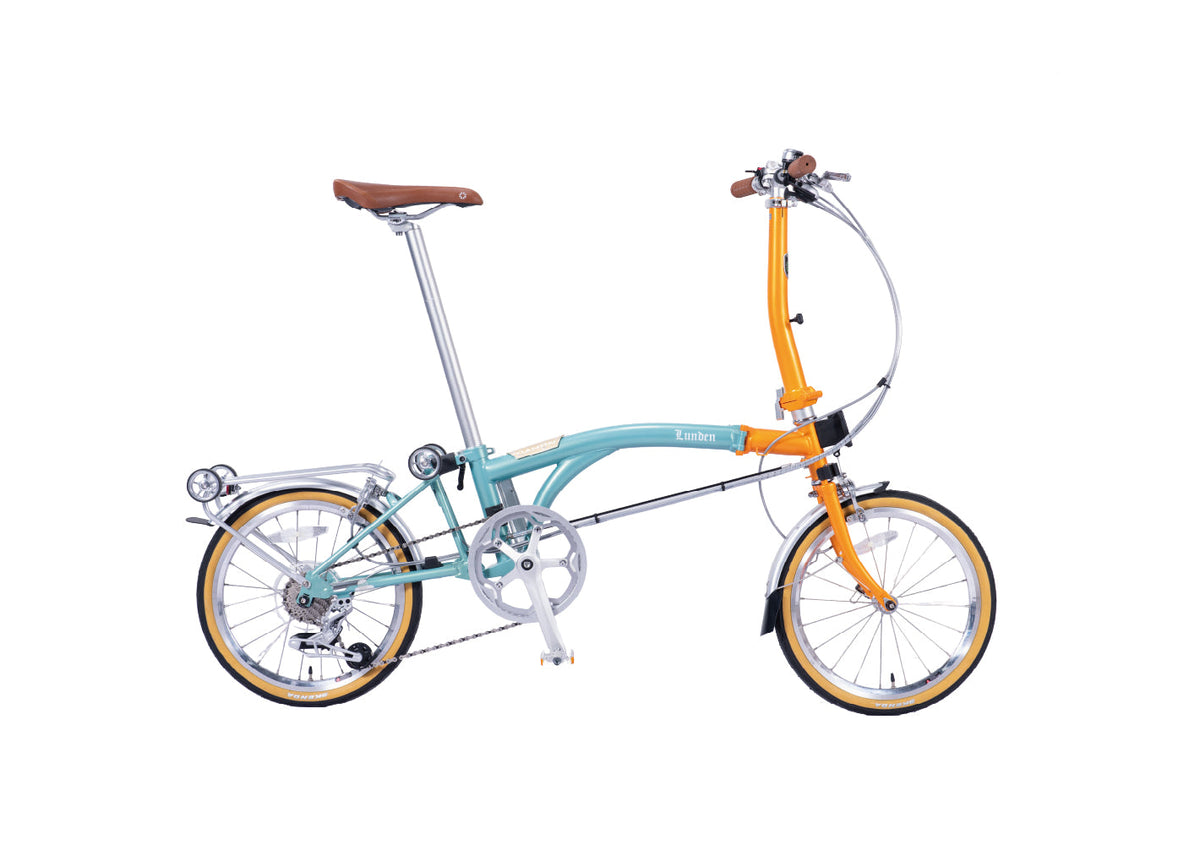 Dahon Lunden D7 - Orange / Blue