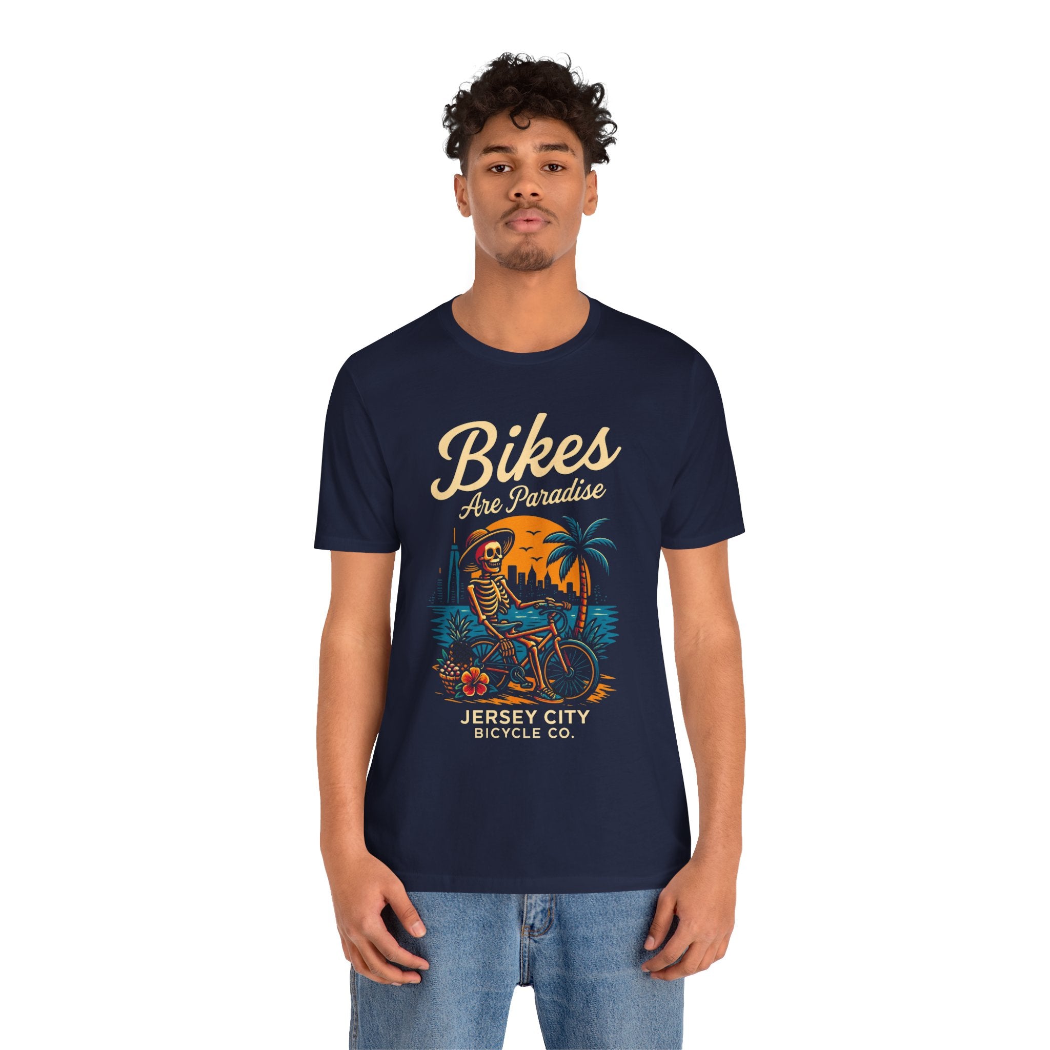 Bike Lover Tee, Cycling Gift Shirt, Paradise Bike Shop Tshirt Gift, Unisex Jersey Short Sleeve Tee, Bicycle Enthusiast Apparel