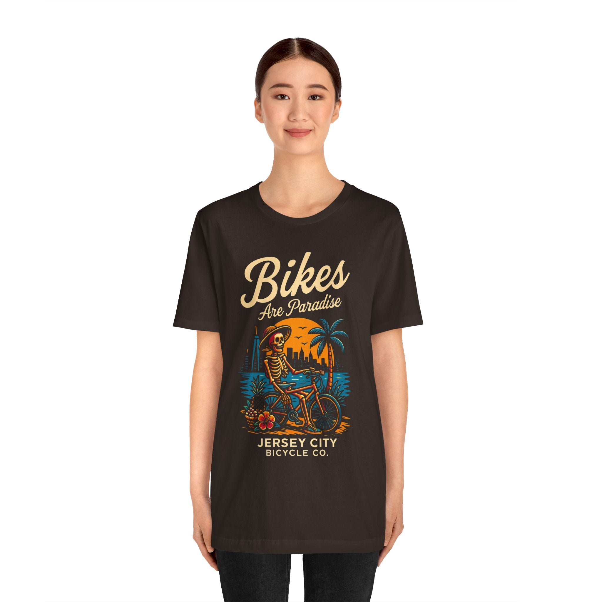Bike Lover Tee, Cycling Gift Shirt, Paradise Bike Shop Tshirt Gift, Unisex Jersey Short Sleeve Tee, Bicycle Enthusiast Apparel