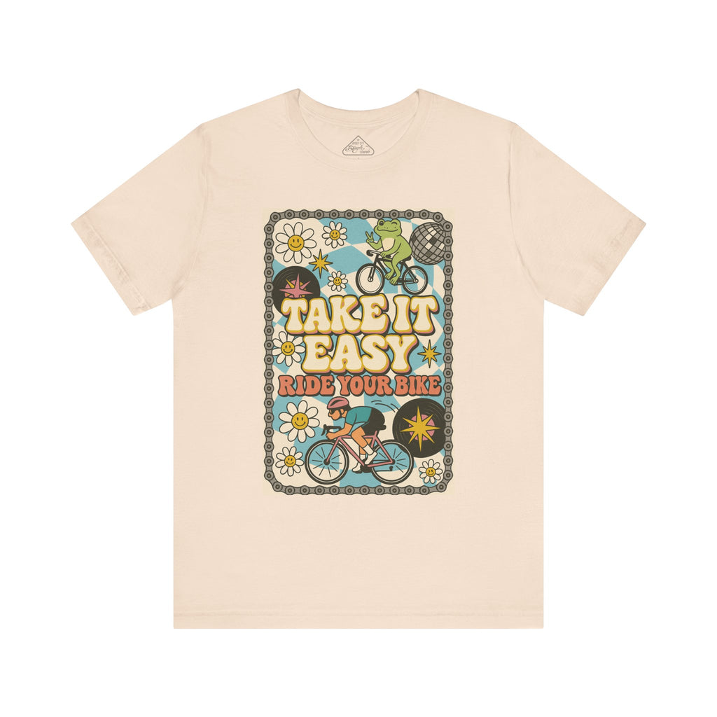 Retro Bike Lover T-Shirt - Good Vibes Unisex Tee