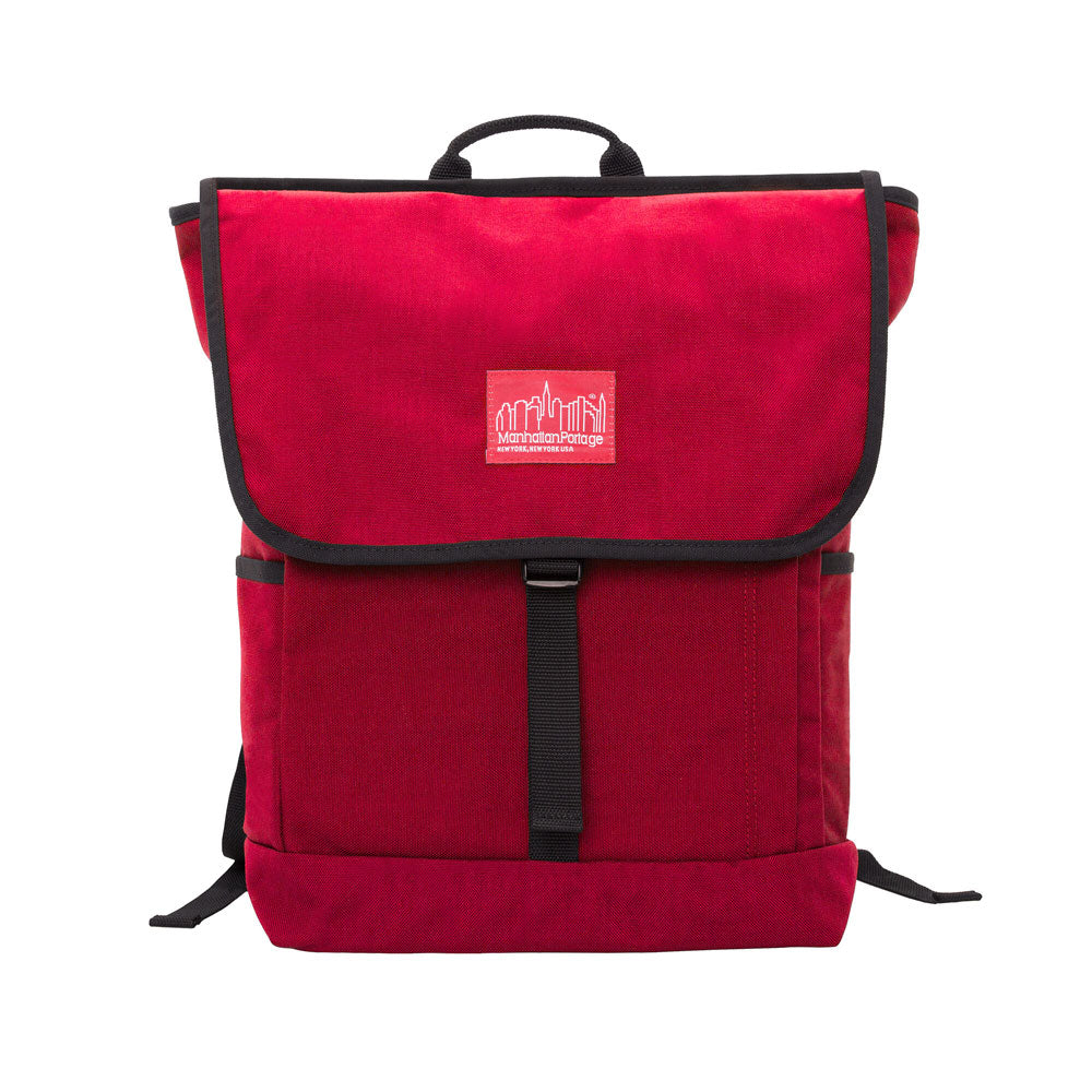 Manhattan Portage Washington Square Backpack with divider Red