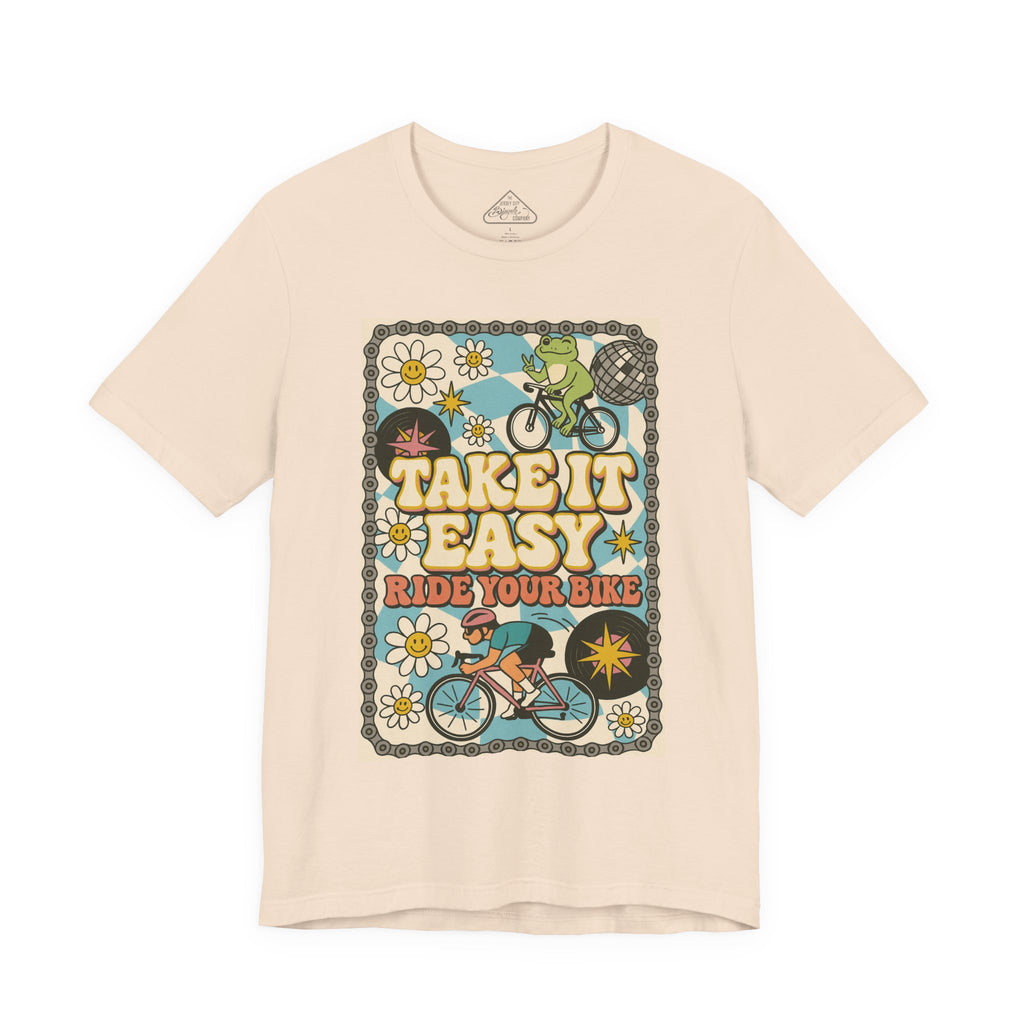 Retro Bike Lover T-Shirt - Good Vibes Unisex Tee