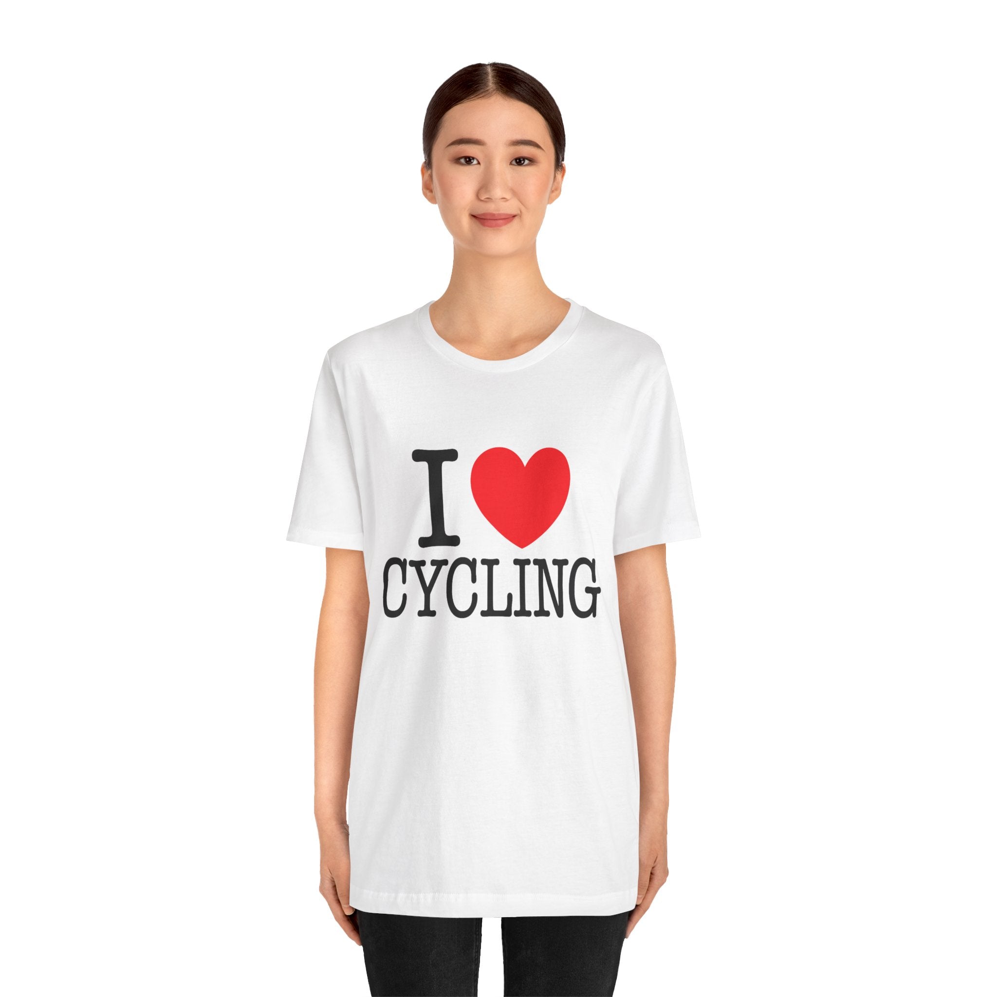 I Heart Cycling Unisex Tee
