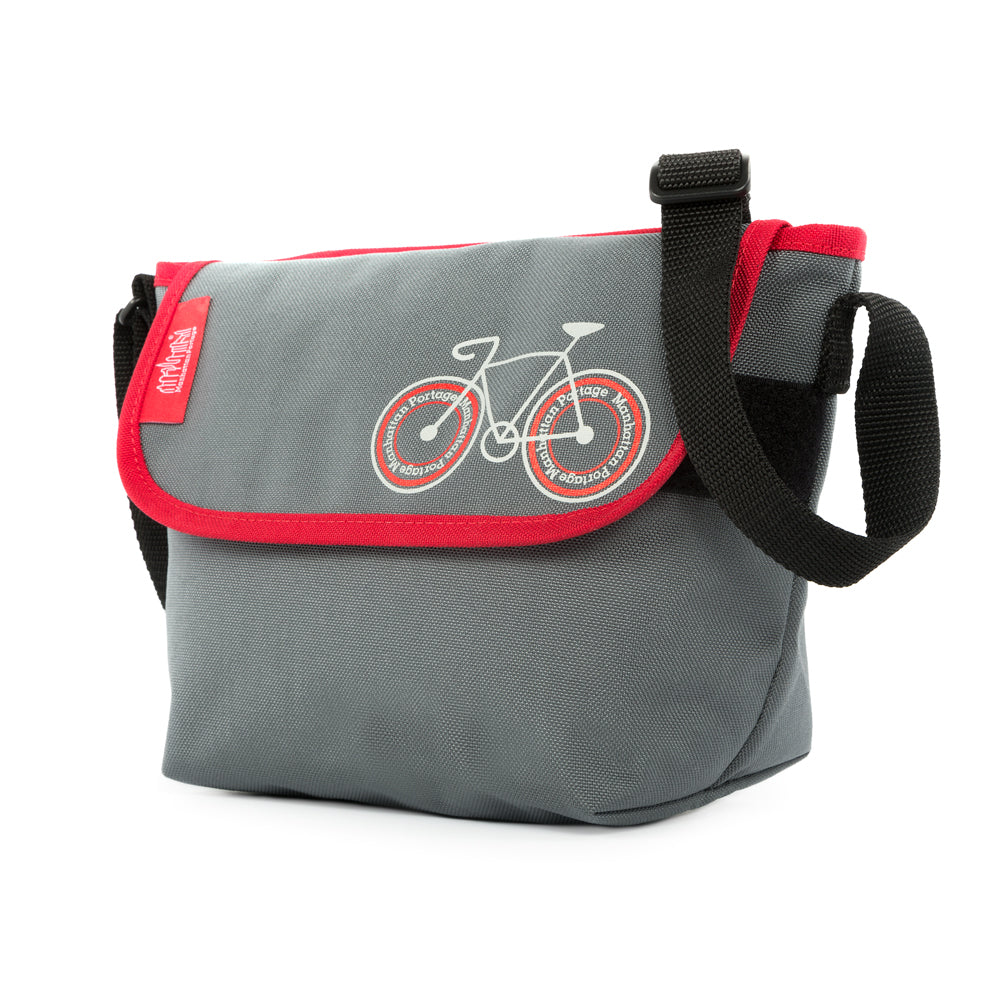 Manhattan Portage City Bike Mini NY Messenger GRY RED