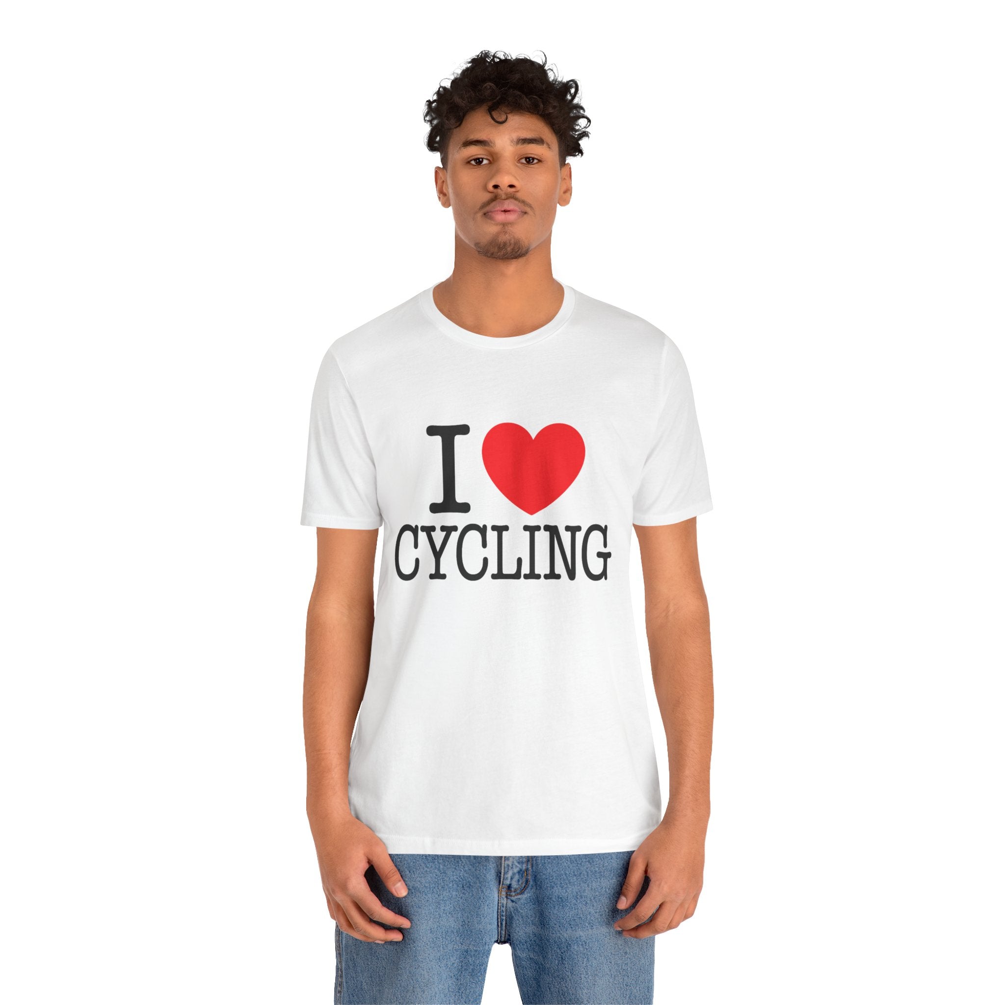 I Heart Cycling Unisex Tee