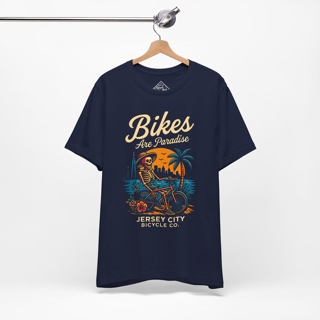 Bike Lover Tee, Cycling Gift Shirt, Paradise Bike Shop Tshirt Gift, Unisex Jersey Short Sleeve Tee, Bicycle Enthusiast Apparel