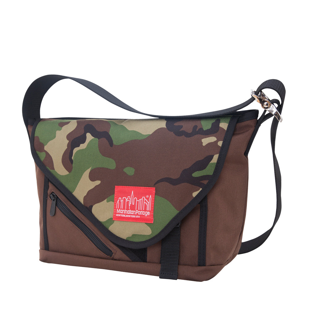Manhattan Portage Flatiron Messenger Bag (SM) DBR CAM BLK