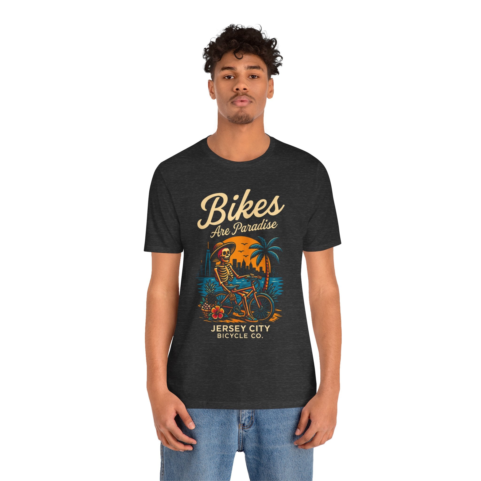 Bike Lover Tee, Cycling Gift Shirt, Paradise Bike Shop Tshirt Gift, Unisex Jersey Short Sleeve Tee, Bicycle Enthusiast Apparel