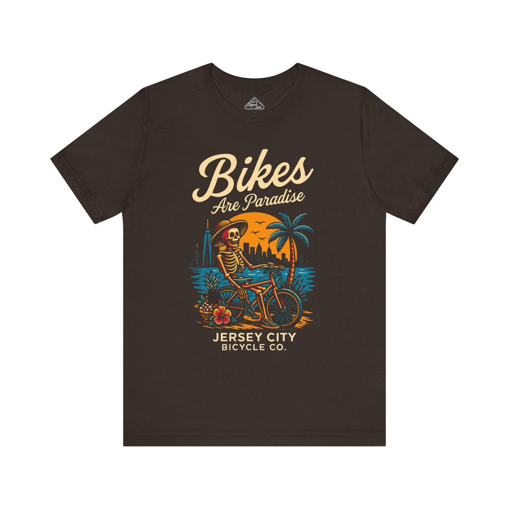 Bike Lover Tee, Cycling Gift Shirt, Paradise Bike Shop Tshirt Gift, Unisex Jersey Short Sleeve Tee, Bicycle Enthusiast Apparel
