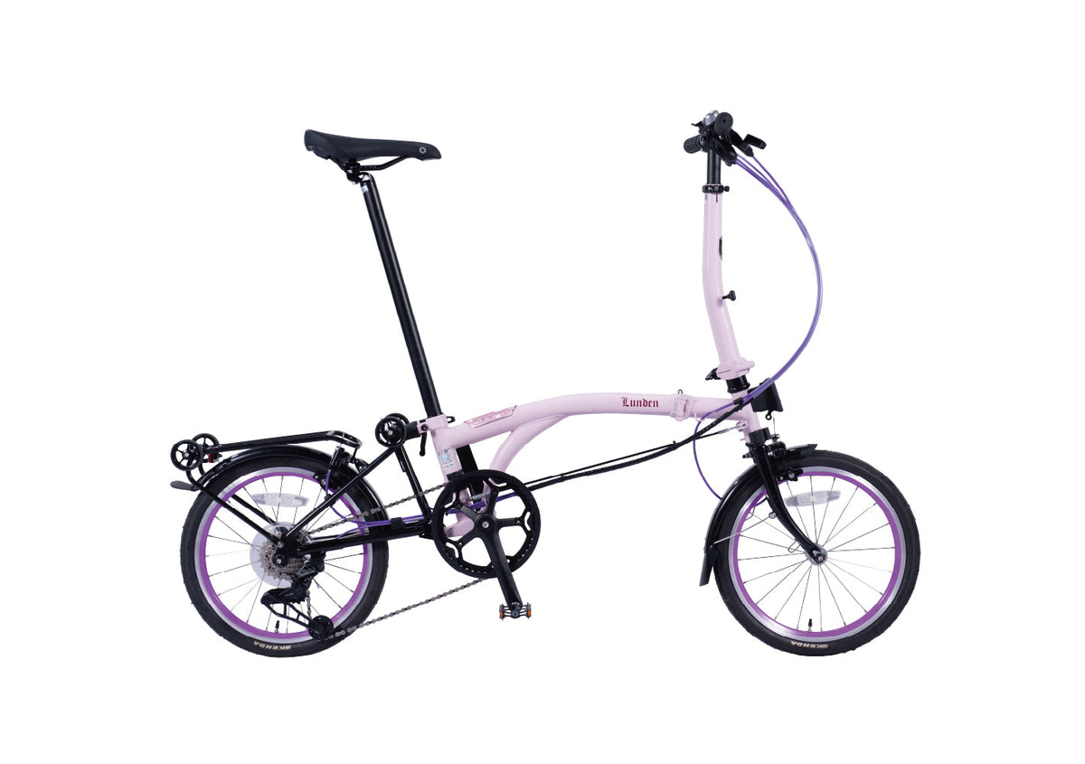 Dahon Lunden D7 - Matt Pink / Black