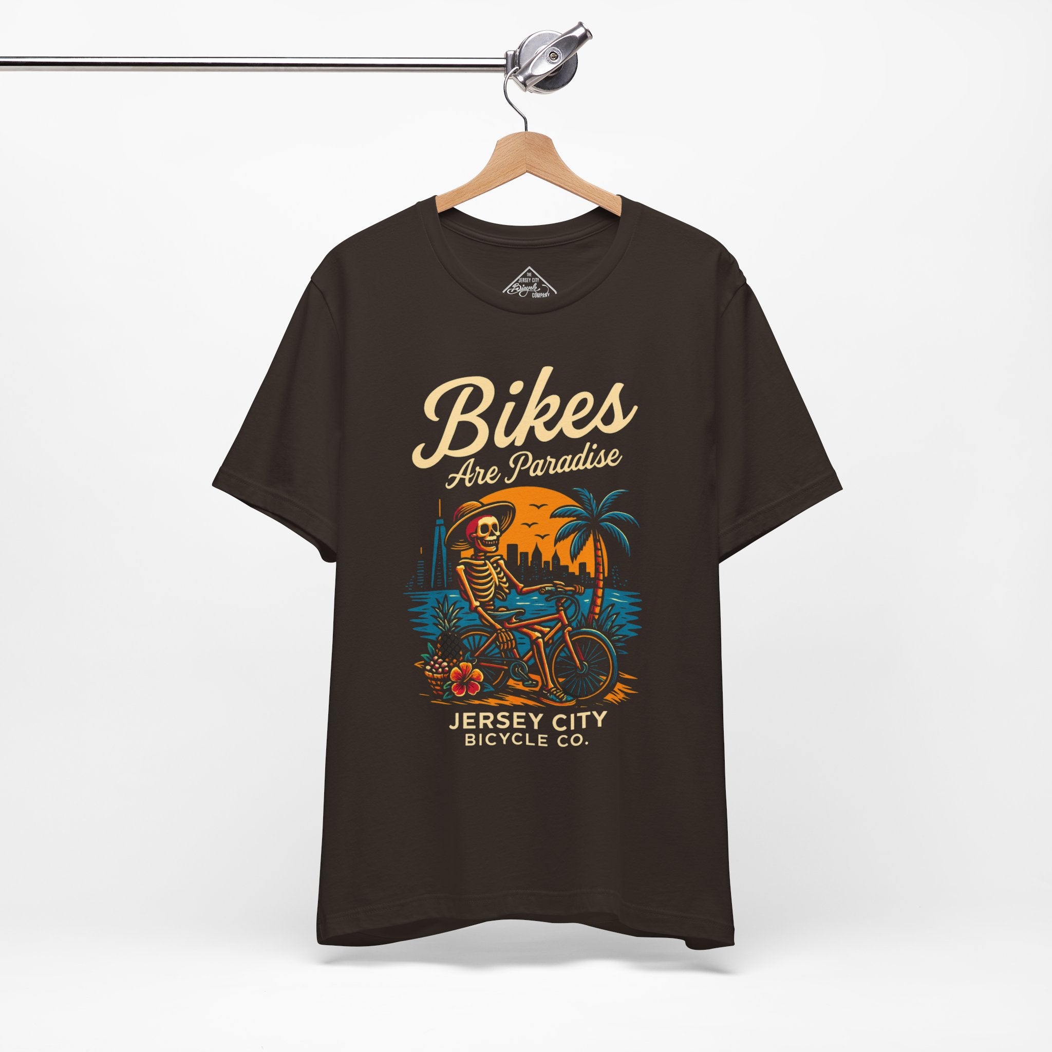 Bike Lover Tee, Cycling Gift Shirt, Paradise Bike Shop Tshirt Gift, Unisex Jersey Short Sleeve Tee, Bicycle Enthusiast Apparel