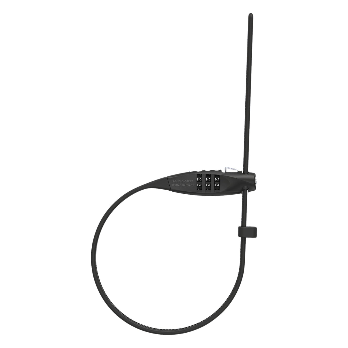 ABUS Combiflex Travelguard Combo Cable Lock - 45cm - Black