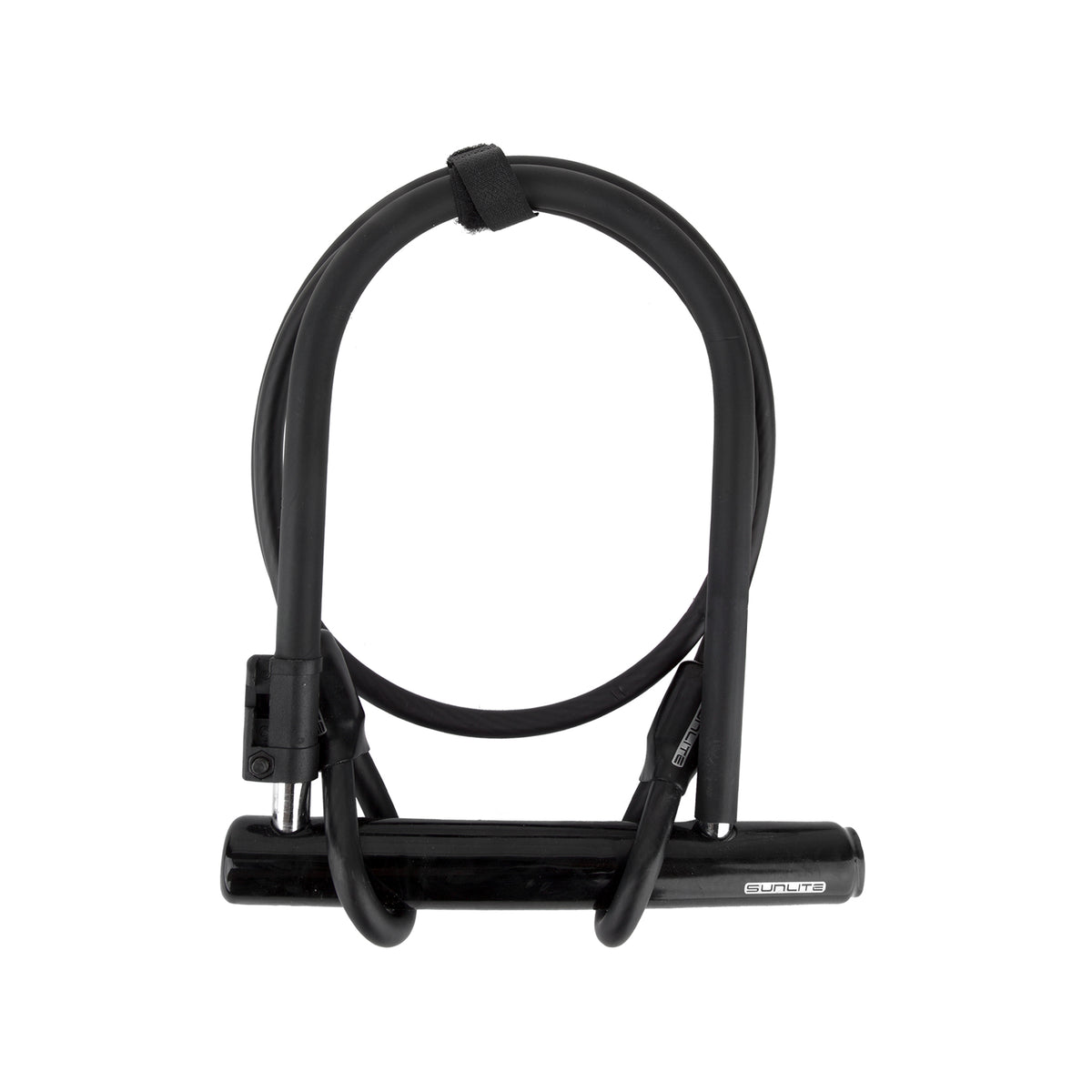 Sunlite Standard U-Lock - ATB & Long Sizes - ATB - 5 x 7.7 in, with 4ft Cable, with Bracket