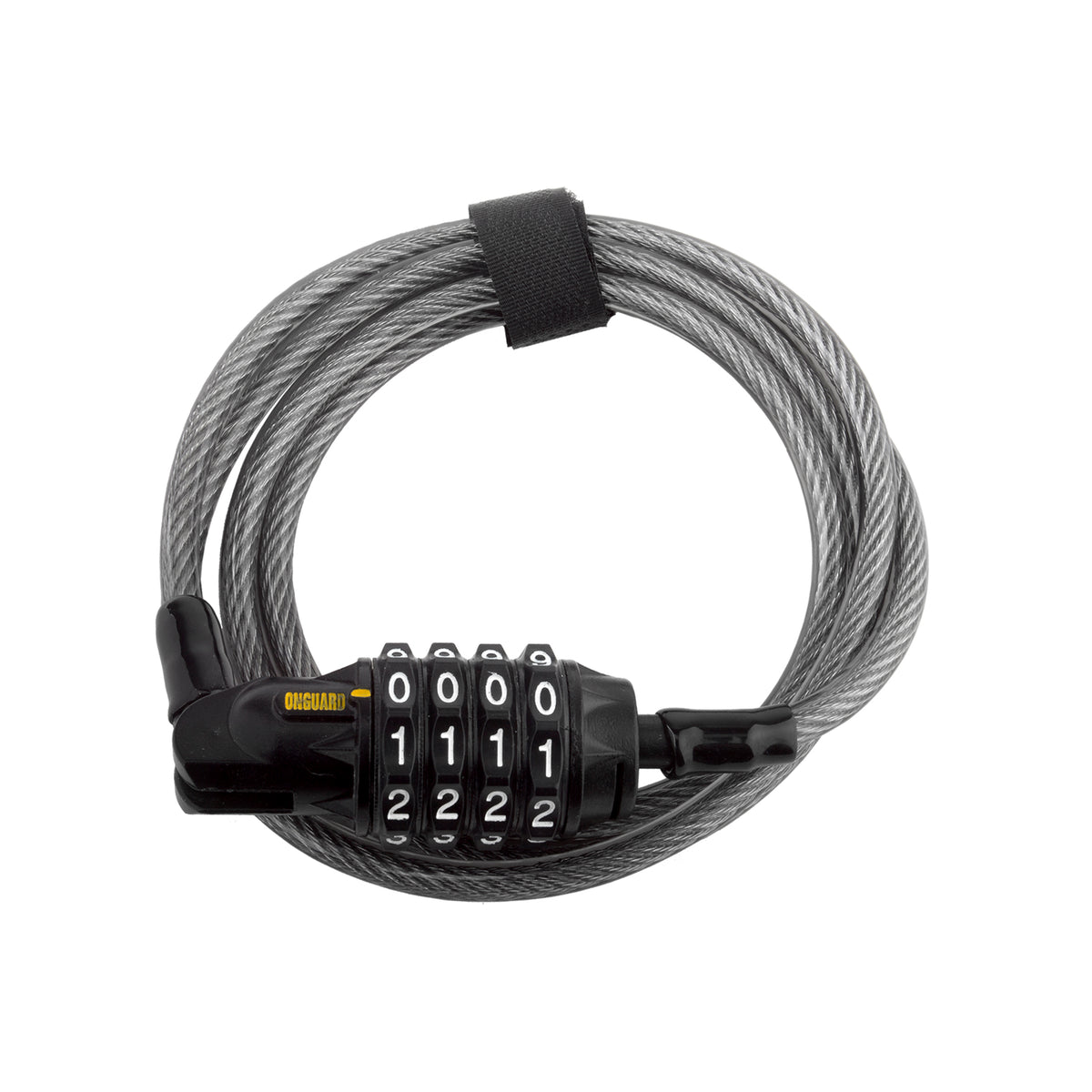 OnGuard Terrier Combo Cable Lock - 8061 - 4ft x 6mm