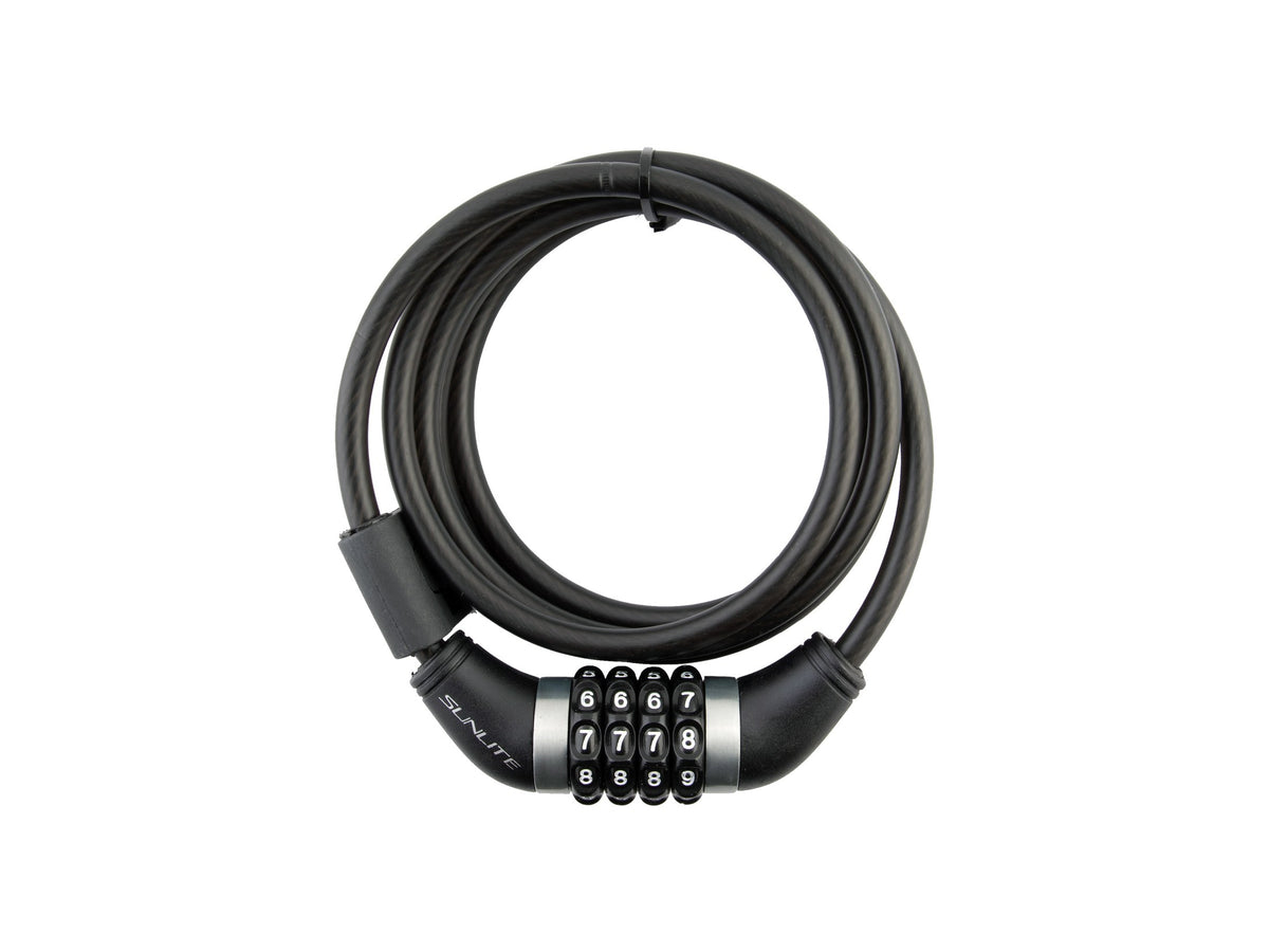 Sunlite Resettable Combo Cable Lock