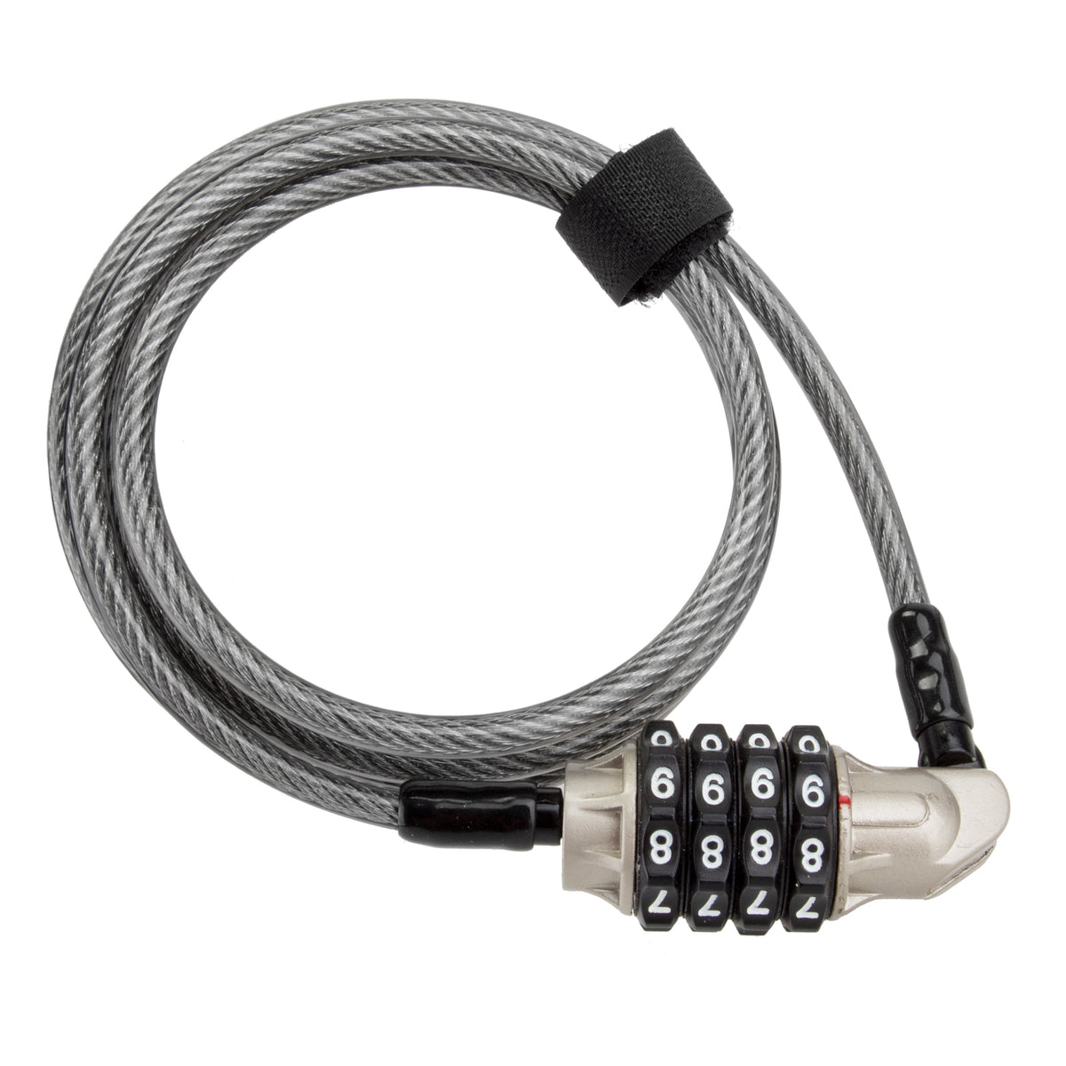 Sunlite Power Shield Combo Cable Lock - 6mm x 4ft Coil