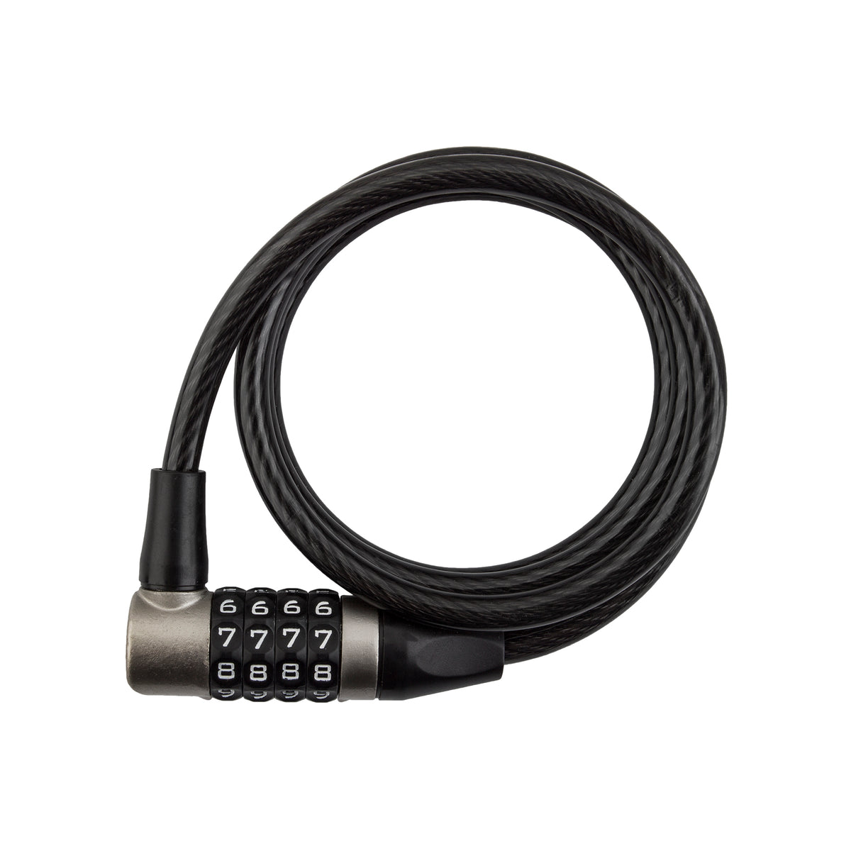 Sunlite Power Shield Combo Cable Lock - 8mm x 4ft Coil