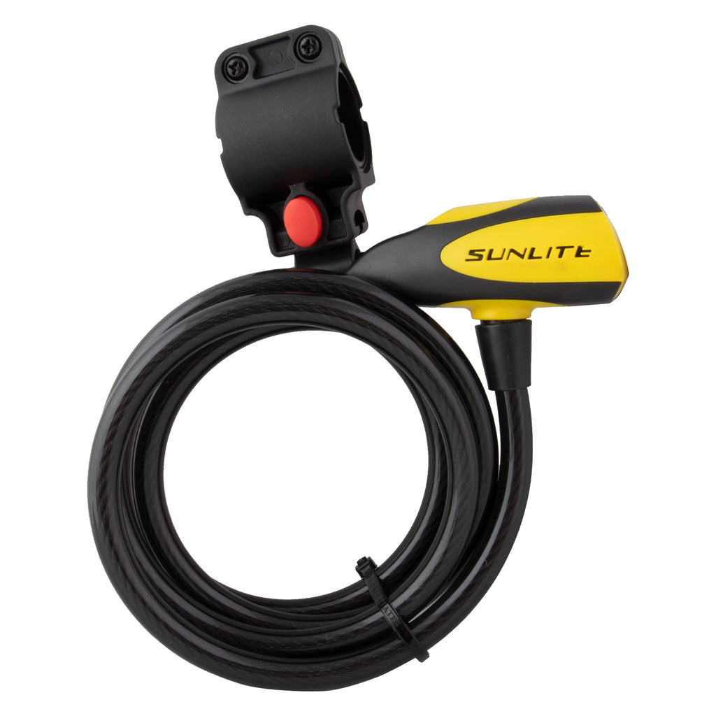 Sunlite Defender D1 Key Cable Lock - 10mm