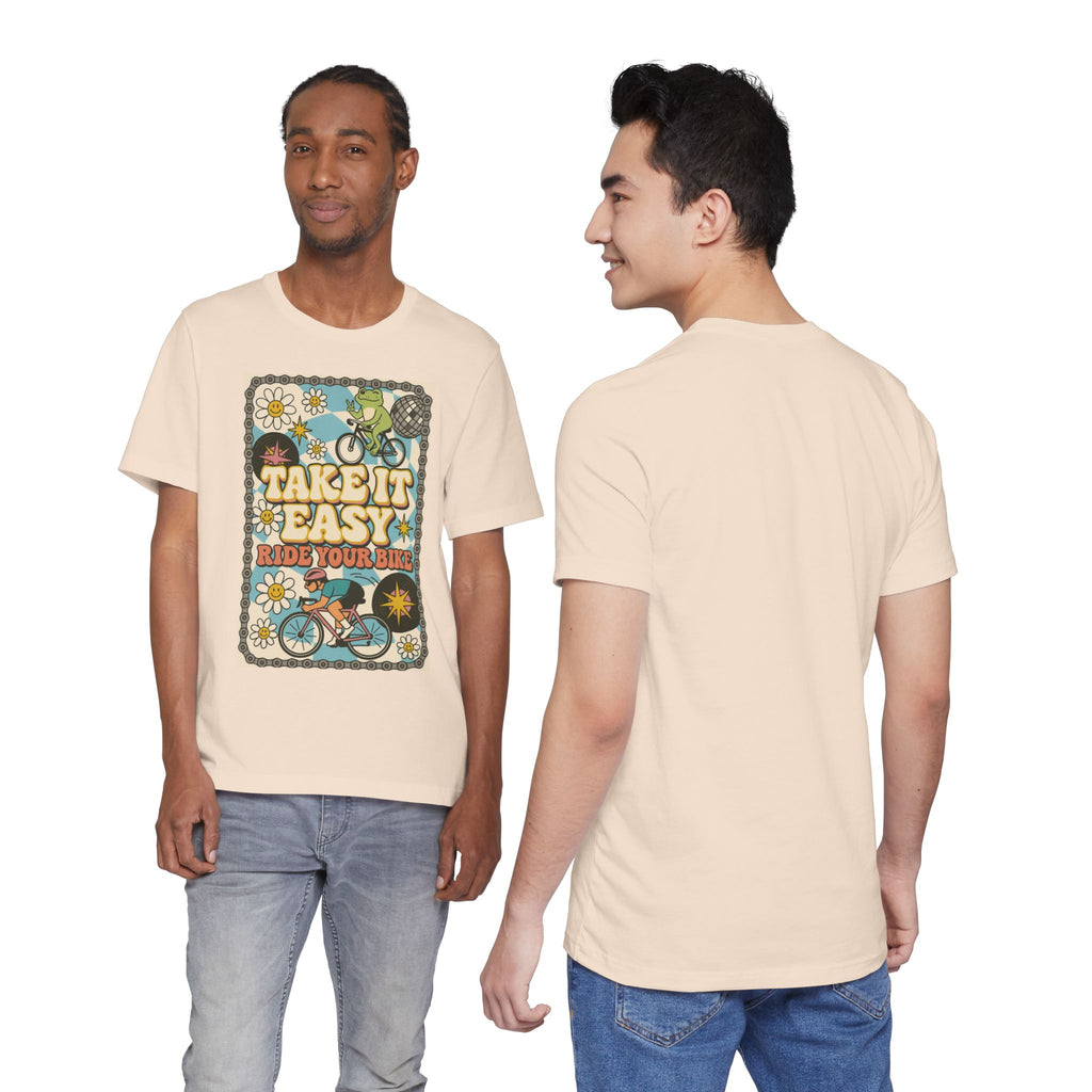 Retro Bike Lover T-Shirt - Good Vibes Unisex Tee