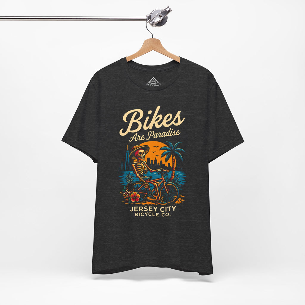 Bike Lover Tee, Cycling Gift Shirt, Paradise Bike Shop Tshirt Gift, Unisex Jersey Short Sleeve Tee, Bicycle Enthusiast Apparel
