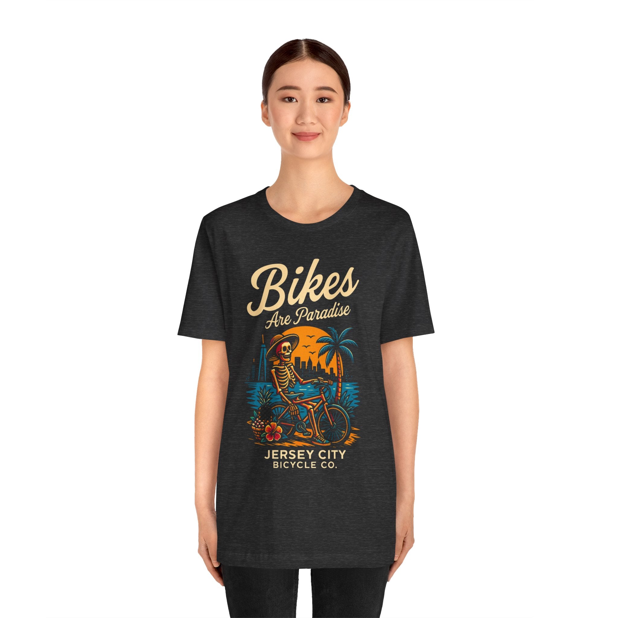 Bike Lover Tee, Cycling Gift Shirt, Paradise Bike Shop Tshirt Gift, Unisex Jersey Short Sleeve Tee, Bicycle Enthusiast Apparel