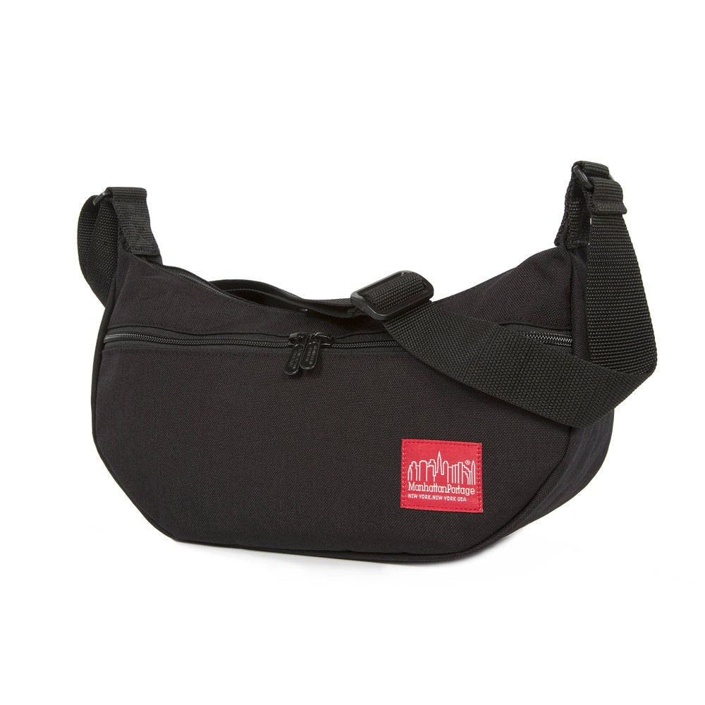 Manhattan Portage Crescent Street Shoulder Bag Black