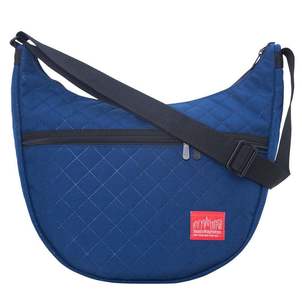 Manhattan Portage Quilted Nolita Shoulder Bag Navy