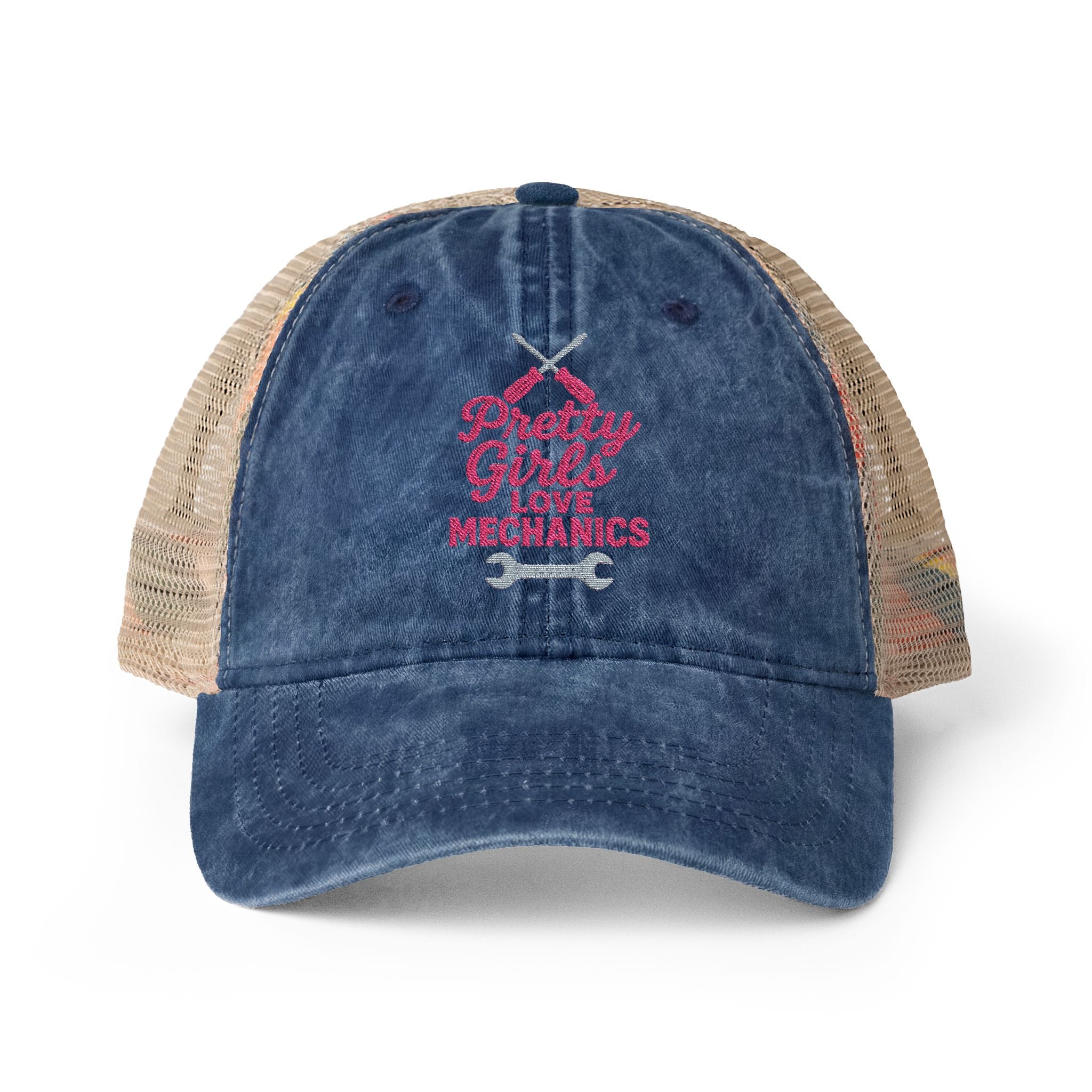 Women's Washed Mesh-Back Cap