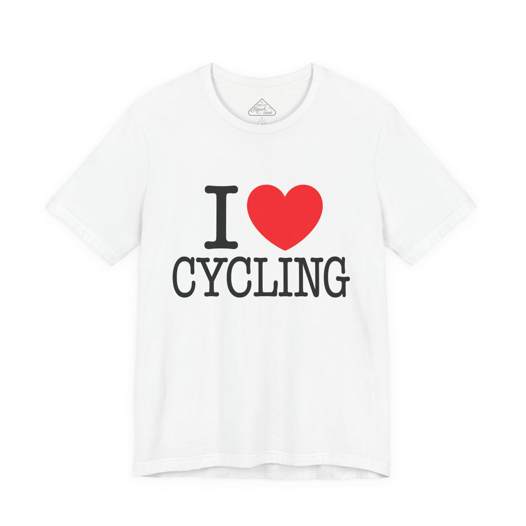 I Heart Cycling Unisex Tee