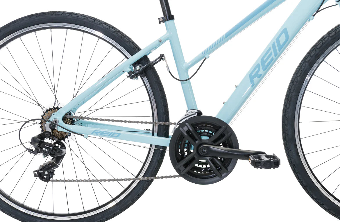 Transit WSD Commuter Bike Baby Blue Size Small