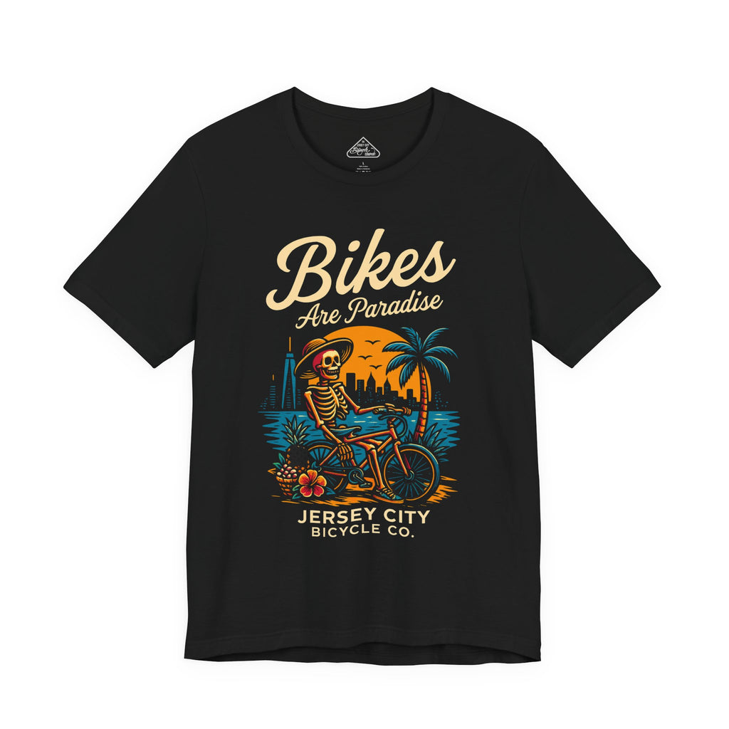 Bike Lover Tee, Cycling Gift Shirt, Paradise Bike Shop Tshirt Gift, Unisex Jersey Short Sleeve Tee, Bicycle Enthusiast Apparel