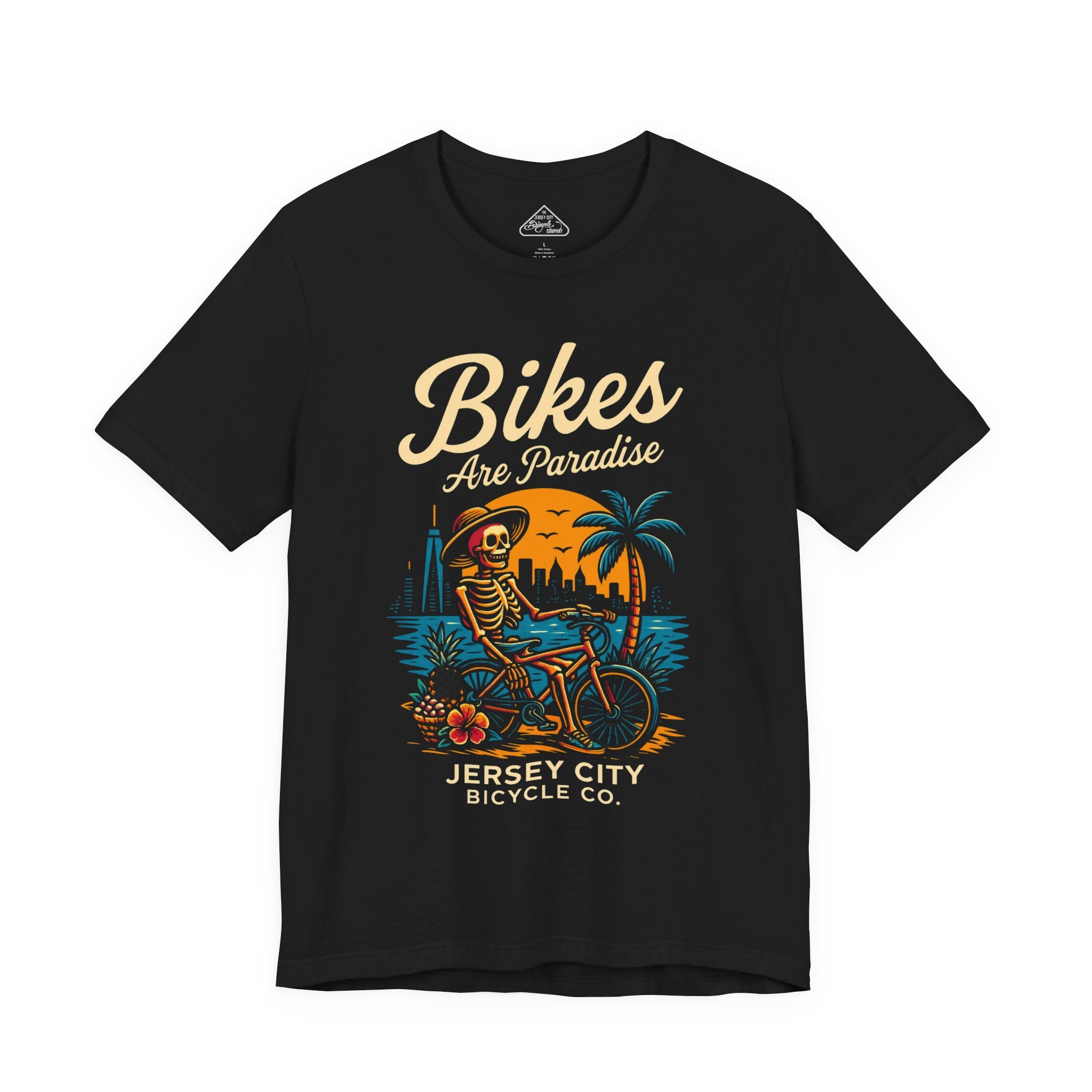 Bike Lover Tee, Cycling Gift Shirt, Paradise Bike Shop Tshirt Gift, Unisex Jersey Short Sleeve Tee, Bicycle Enthusiast Apparel