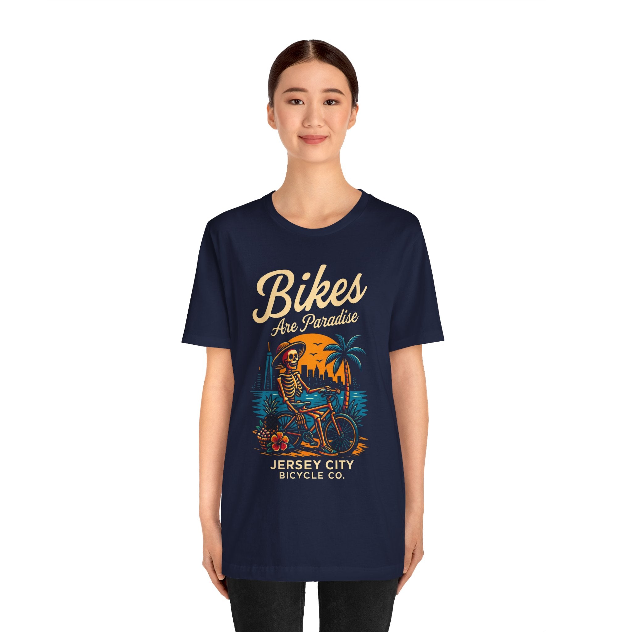 Bike Lover Tee, Cycling Gift Shirt, Paradise Bike Shop Tshirt Gift, Unisex Jersey Short Sleeve Tee, Bicycle Enthusiast Apparel