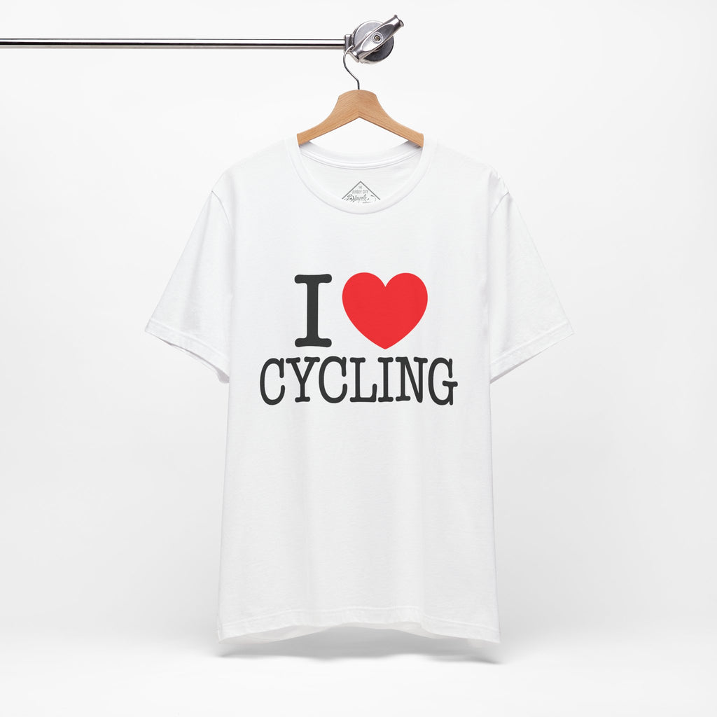 I Heart Cycling Unisex Tee
