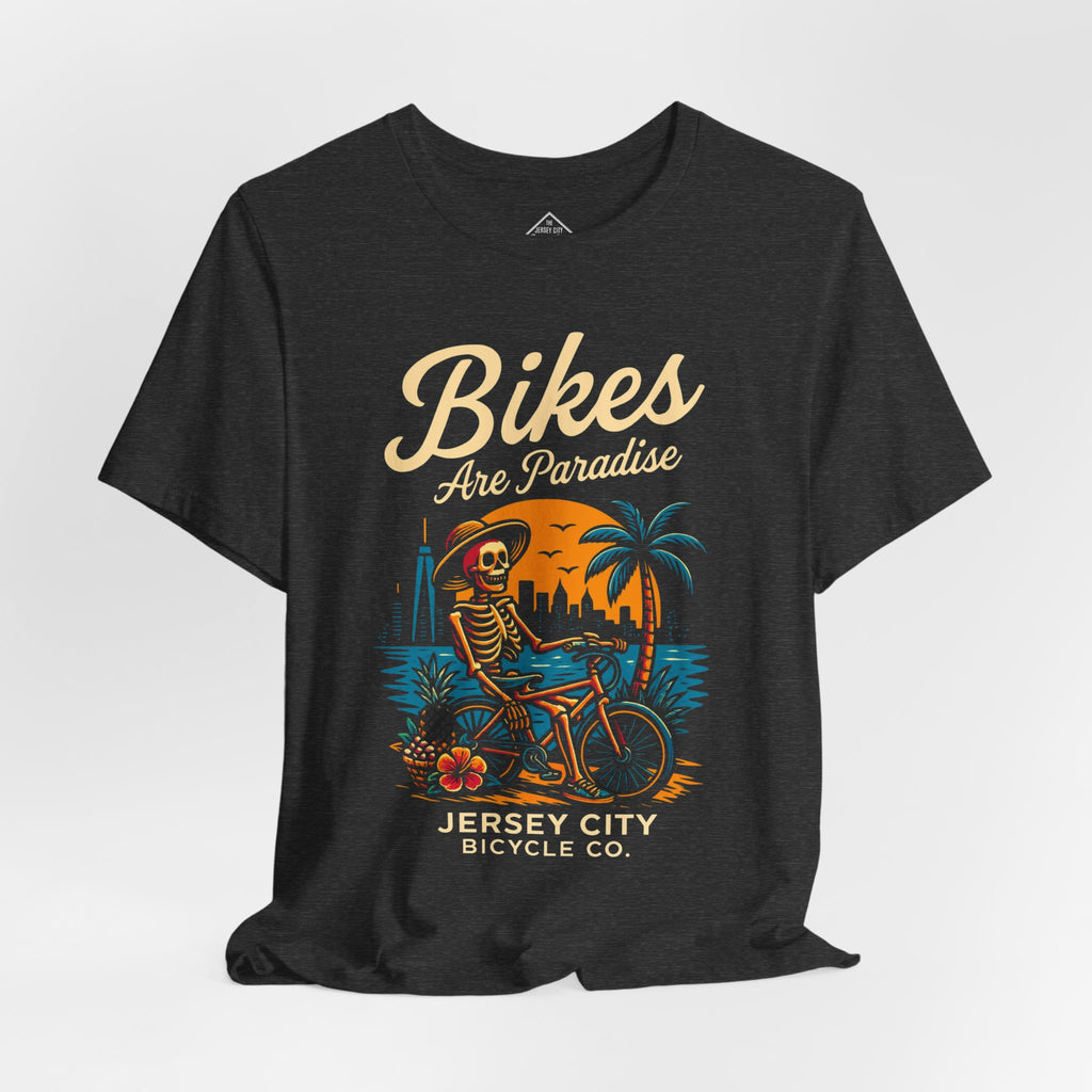Bike Lover Tee, Cycling Gift Shirt, Paradise Bike Shop Tshirt Gift, Unisex Jersey Short Sleeve Tee, Bicycle Enthusiast Apparel