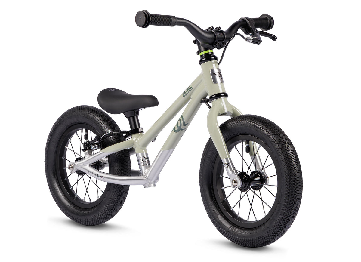Early Rider Belter 12 kids bike in Sage Green/Brushed