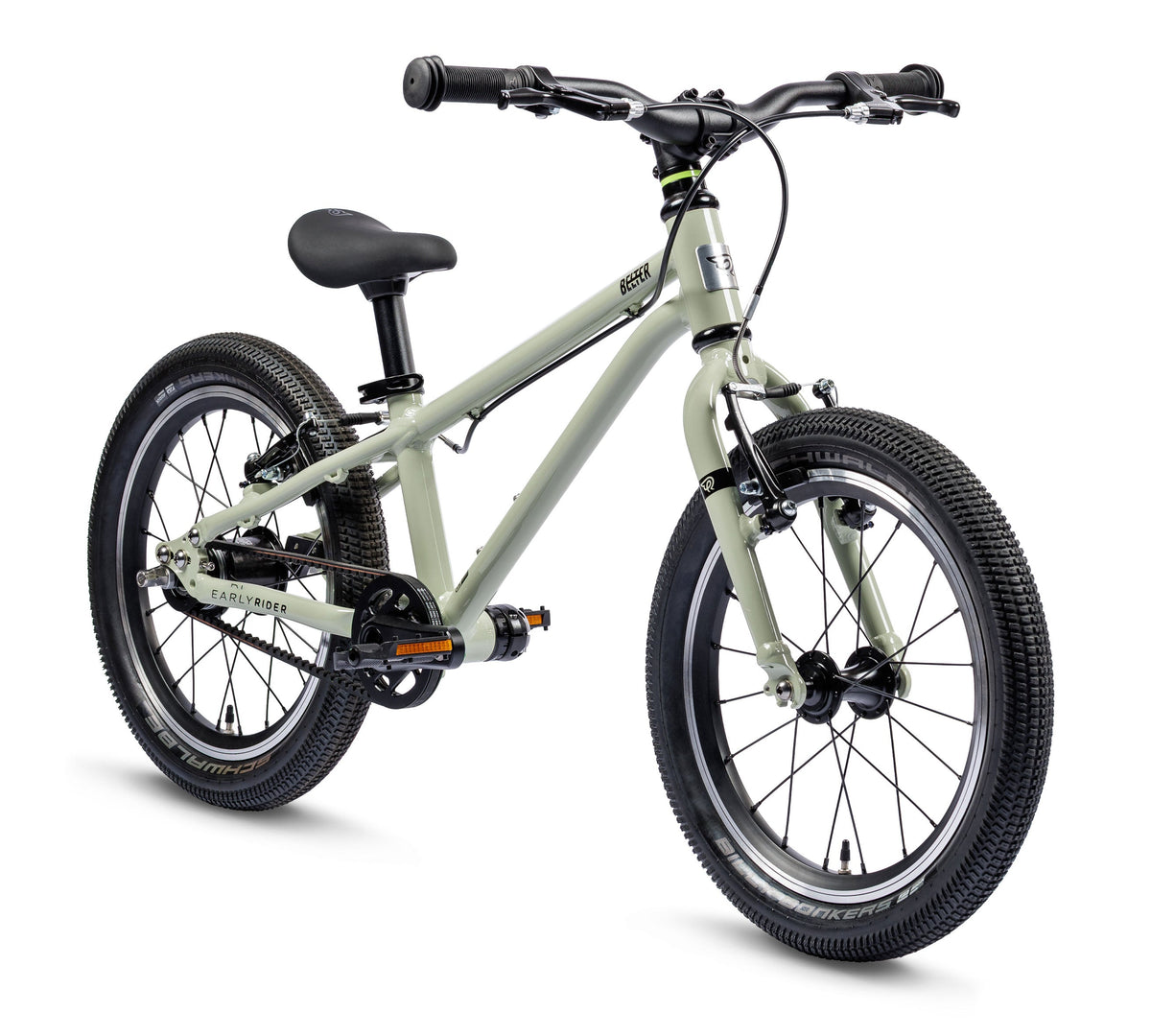 Early Rider Belter 16 Auto kids bike in Sage Green