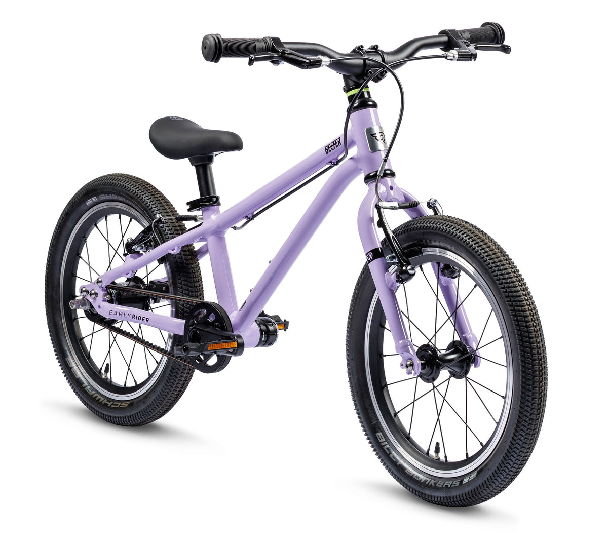 Early Rider Belter 16 Auto kids bike in Violet Haze