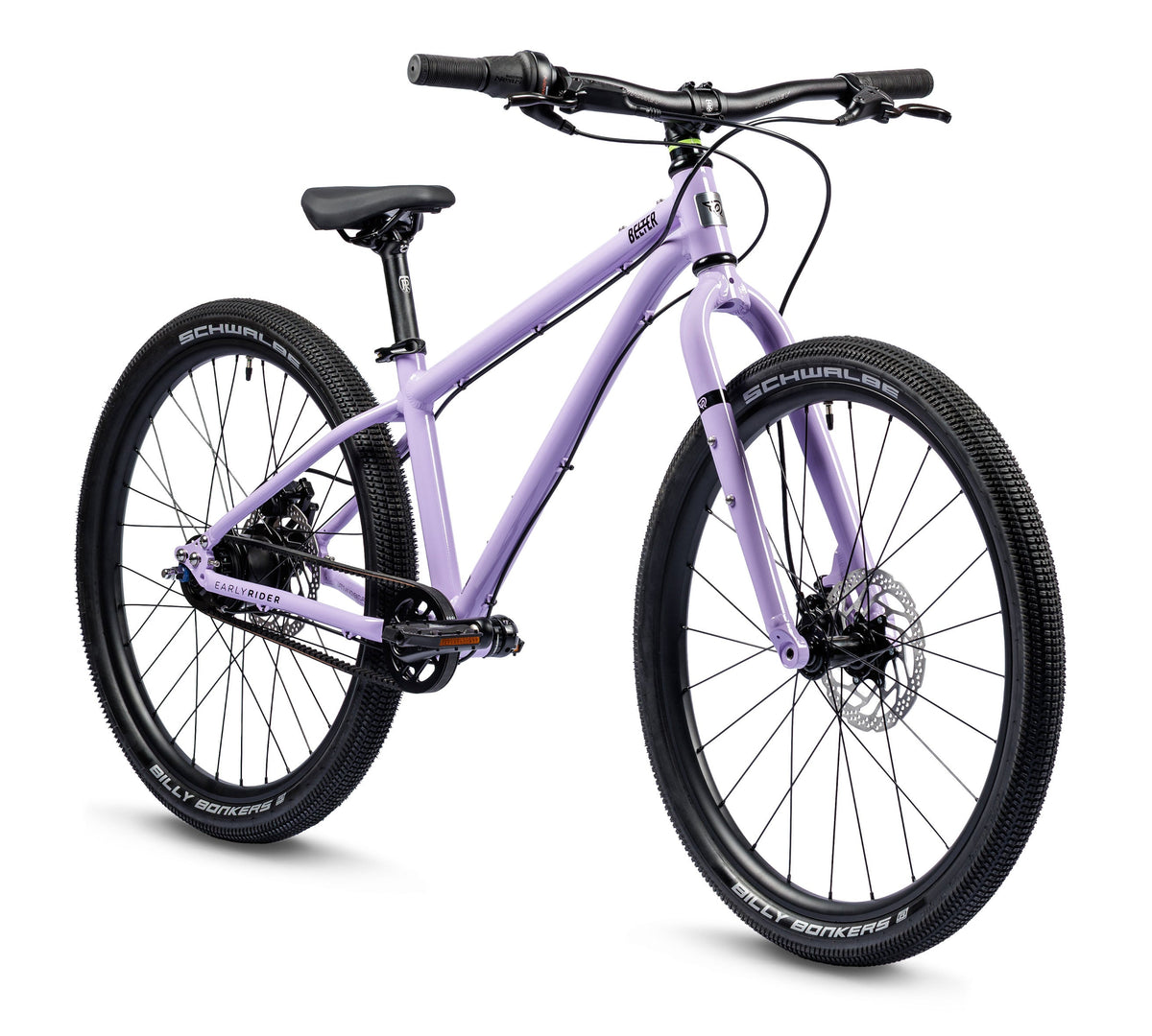 Early Rider Belter 24 kids bike in Violet Haze