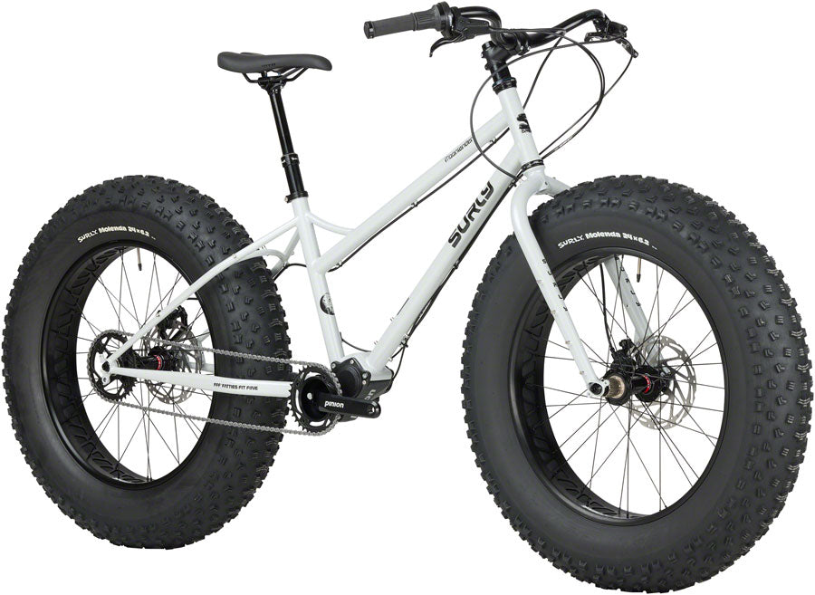 Surly Moonlander Fat Tire Bike - 24 Steel Lunar Dust Gray