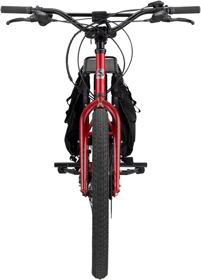 Surly Big Easy Cargo Ebike - 26 Steel Pile of Bricks Red