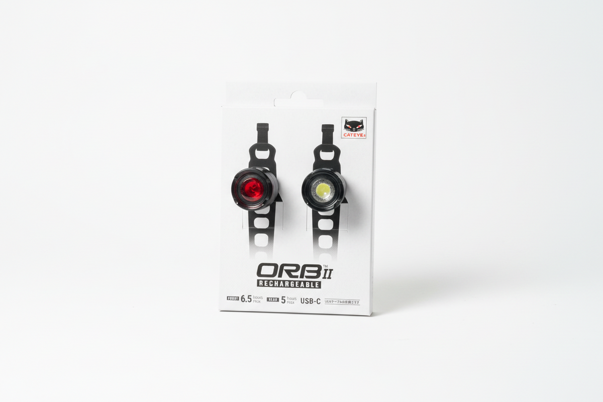 CATEYE ORB II rechargeable front and rear bike light set Jersey City NJ