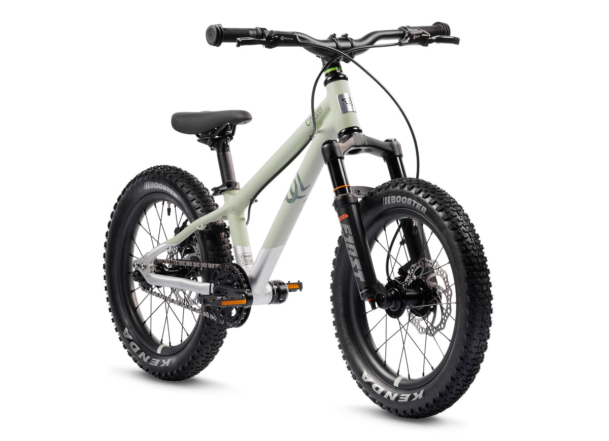 Early Rider Charger 16 kids bike in Sage Green/Brushed