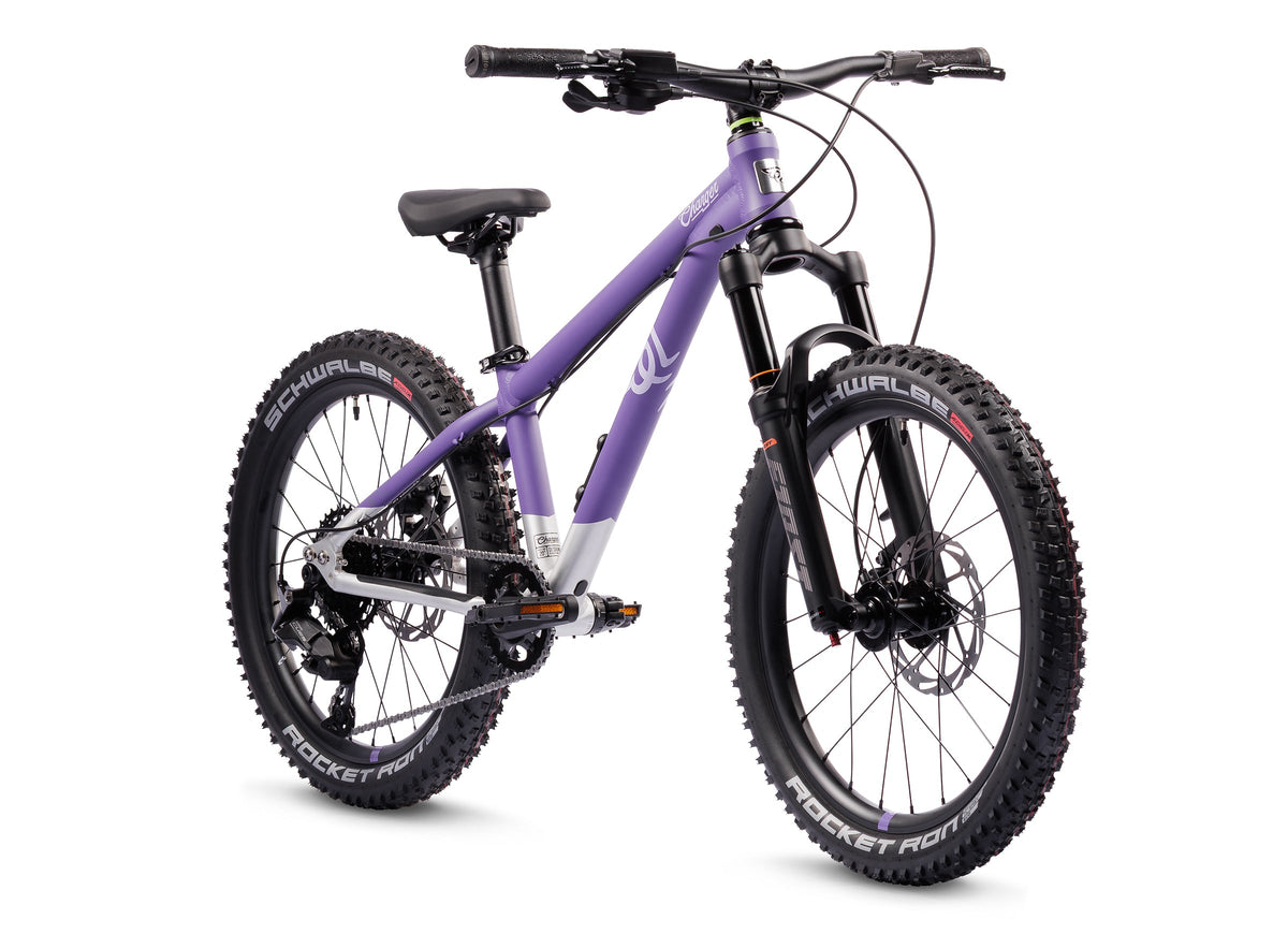 Early Rider Charger 20 kids bike in Electric Purple/Brushed