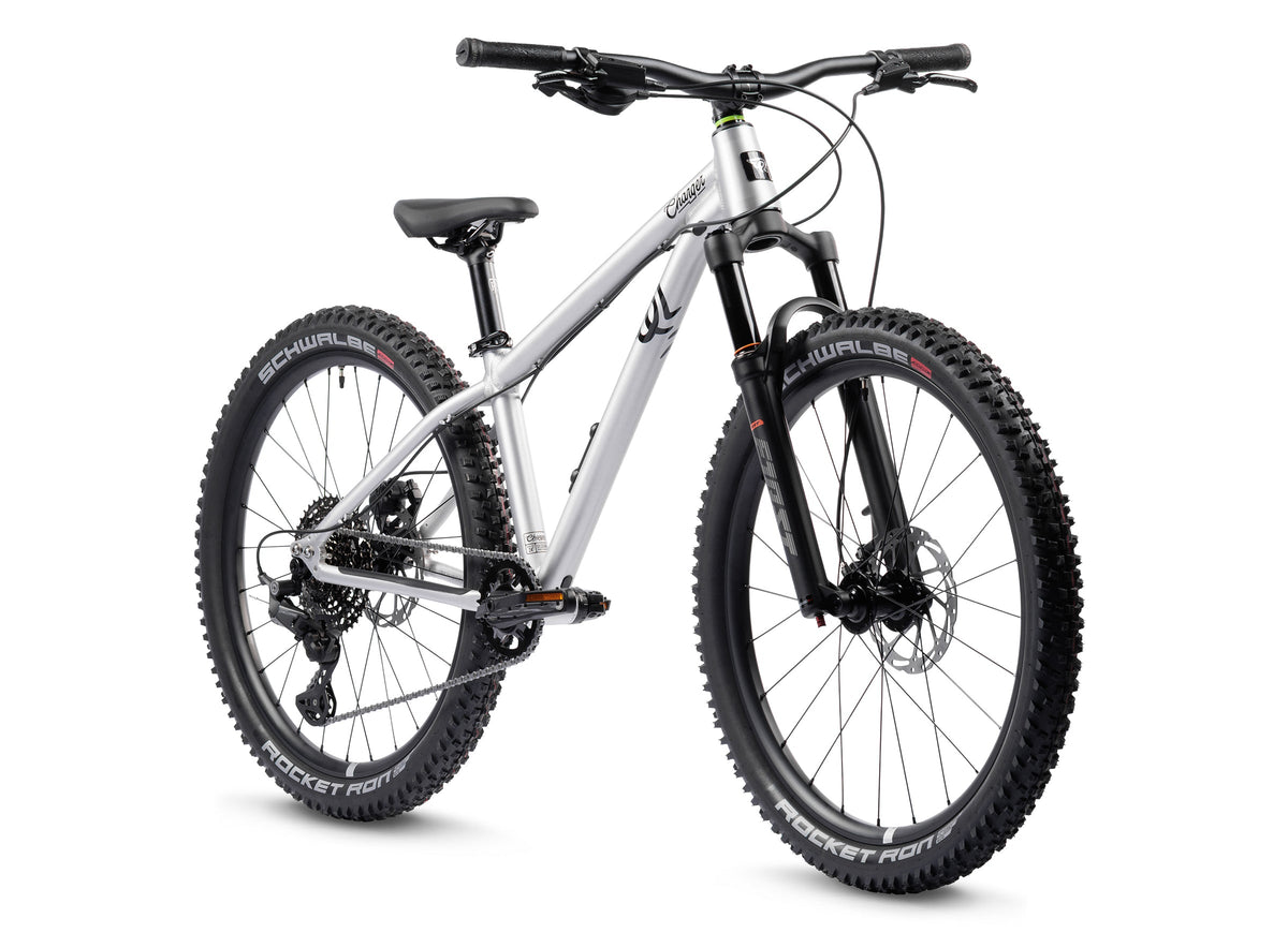 Early Rider Charger 24 kids bike in Brushed Aluminium