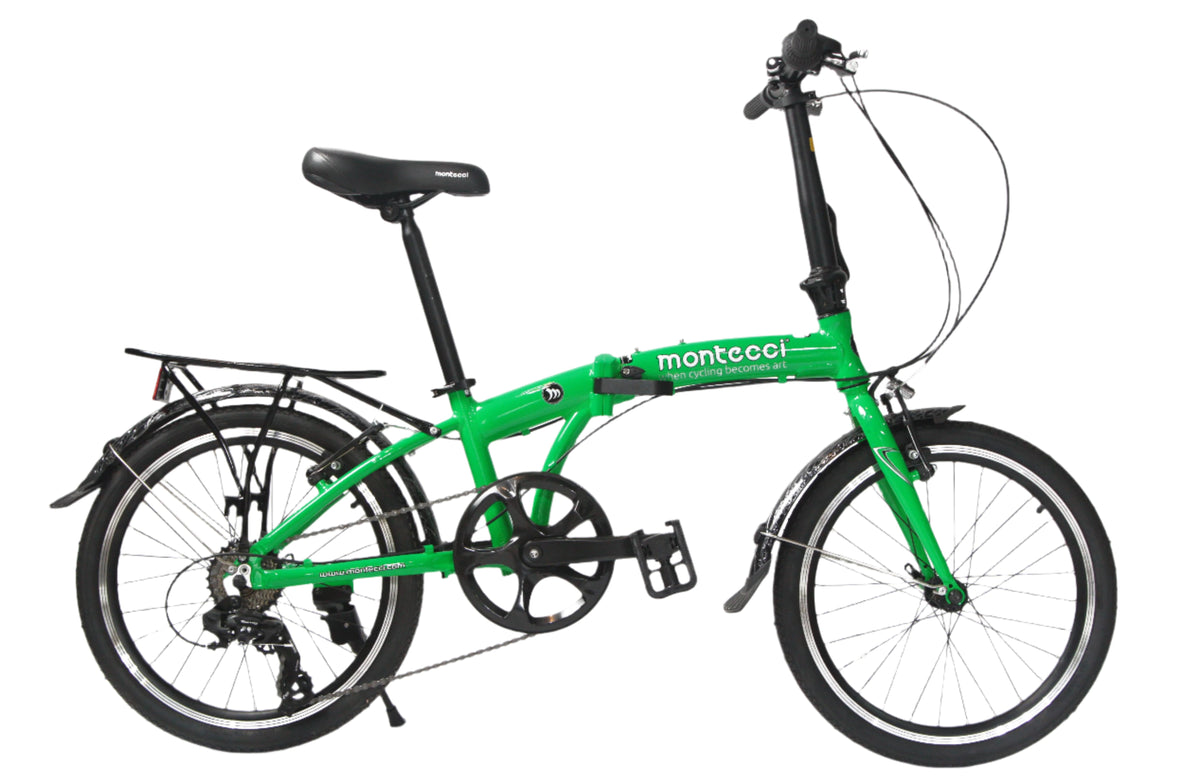 Montecci Folding Bike - Green