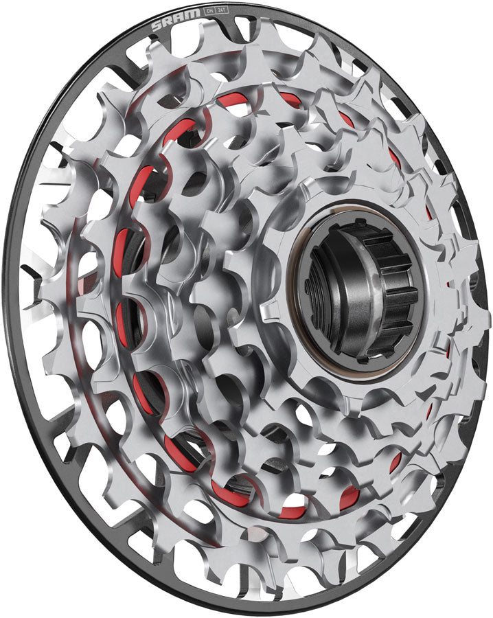 SRAM XX Downhill XS-797 T-Type Cassette - 7-Speed 10-24t For XD