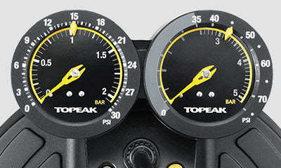 Topeak JoeBlow Dualie Floor Pump